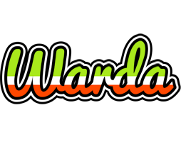 Warda superfun logo