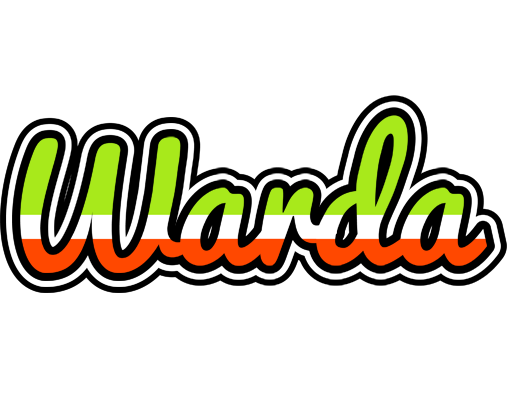 Warda superfun logo