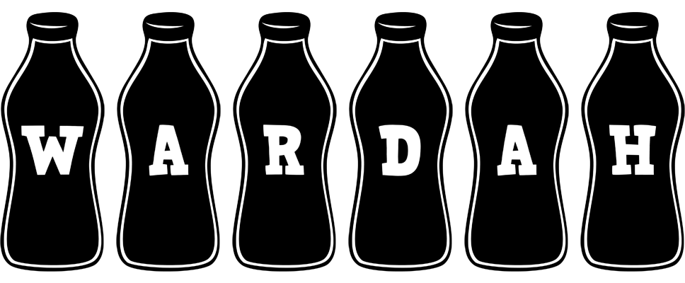 Wardah bottle logo