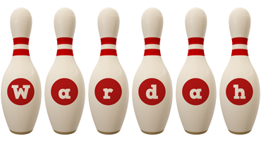 Wardah bowling-pin logo