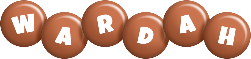 Wardah candy-brown logo