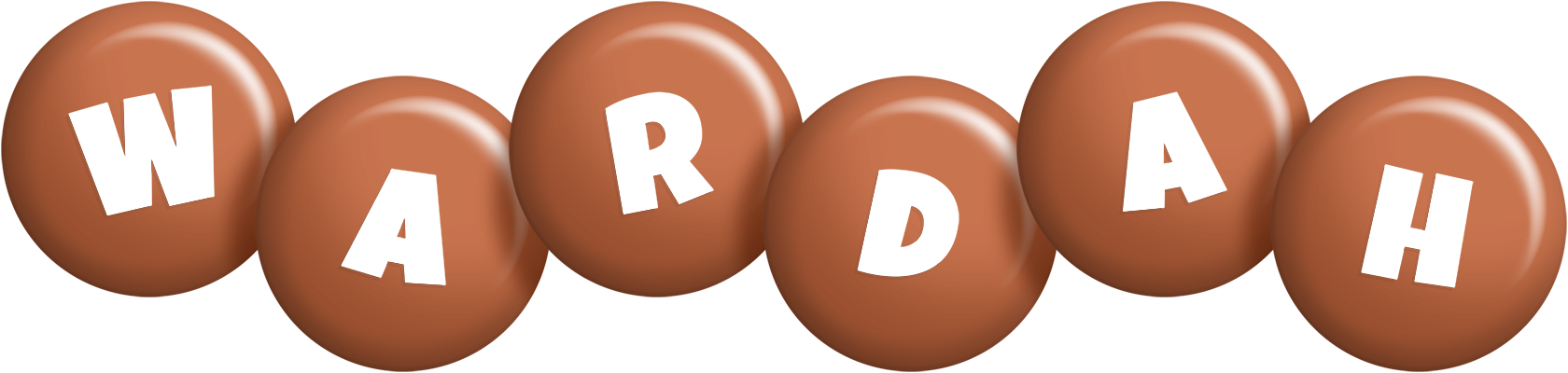 Wardah candy-brown logo