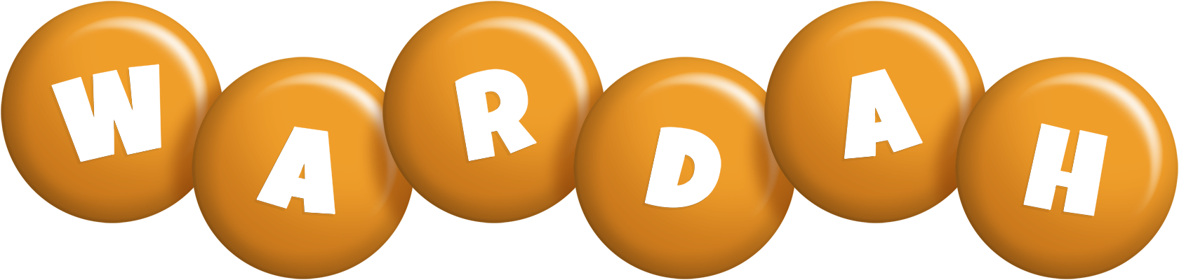 Wardah candy-orange logo