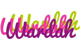 Wardah flowers logo