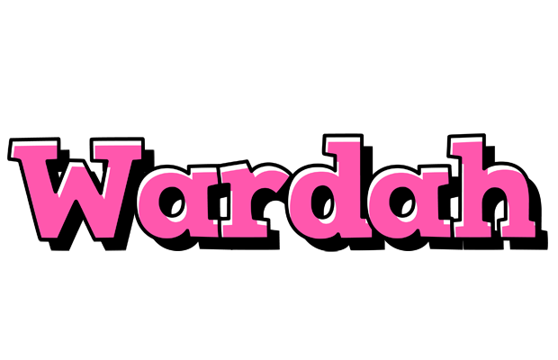 Wardah girlish logo