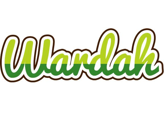 Wardah golfing logo