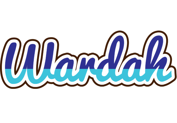 Wardah raining logo