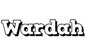 Wardah snowing logo
