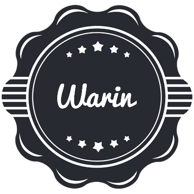 Warin badge logo