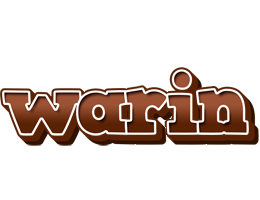 Warin brownie logo
