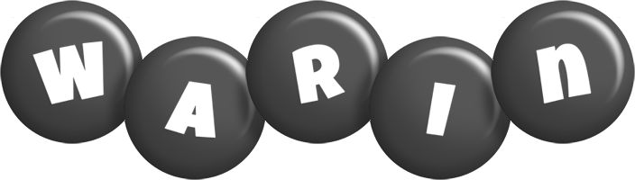 Warin candy-black logo