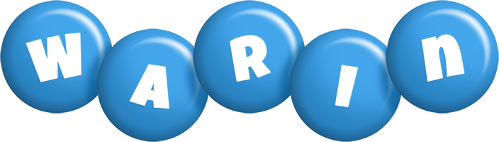 Warin candy-blue logo