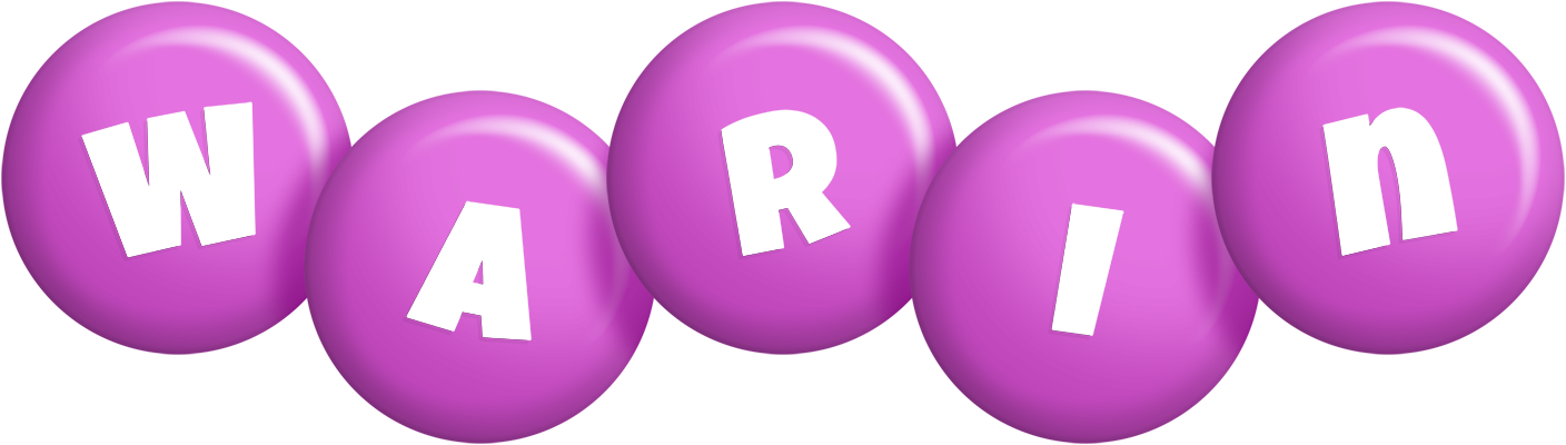 Warin candy-purple logo