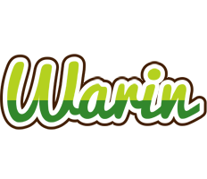 Warin golfing logo