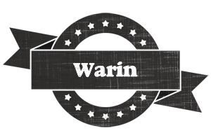 Warin grunge logo