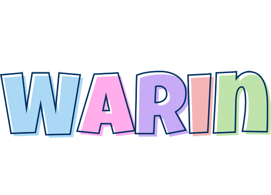 Warin pastel logo