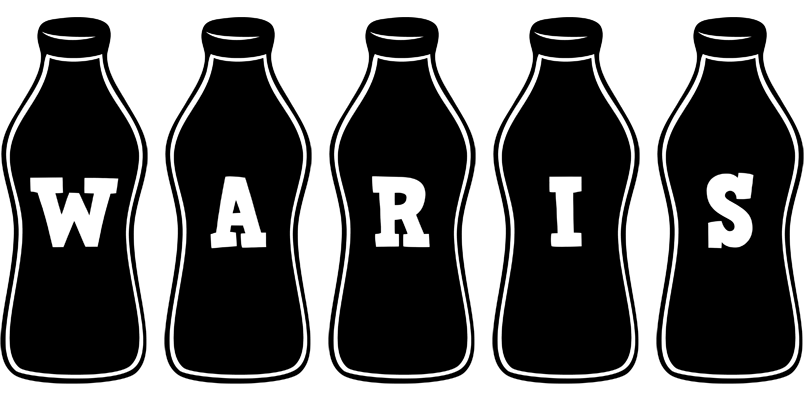 Waris bottle logo