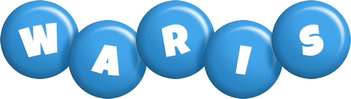 Waris candy-blue logo