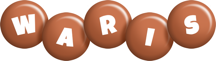 Waris candy-brown logo