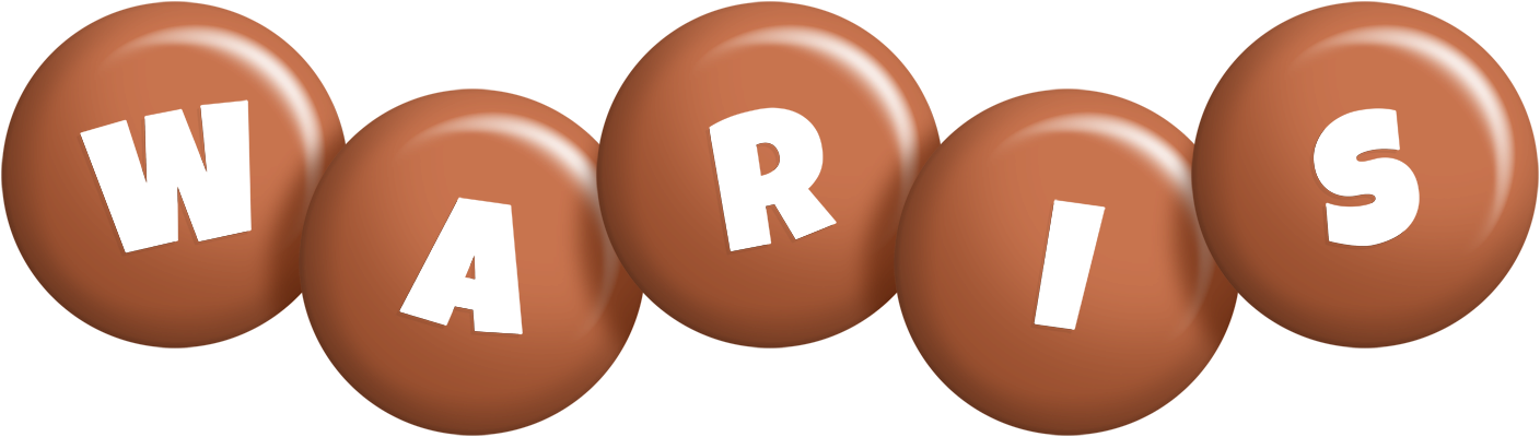 Waris candy-brown logo