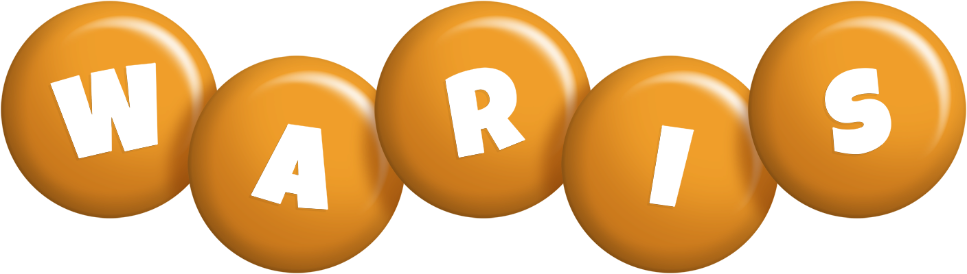 Waris candy-orange logo