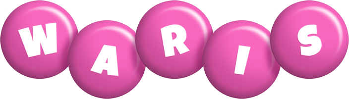 Waris candy-pink logo