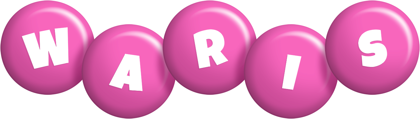 Waris candy-pink logo