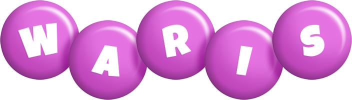 Waris candy-purple logo