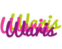 Waris flowers logo