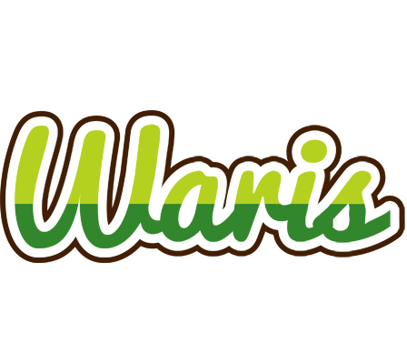 Waris golfing logo