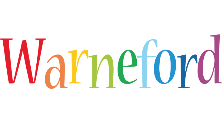 Warneford birthday logo