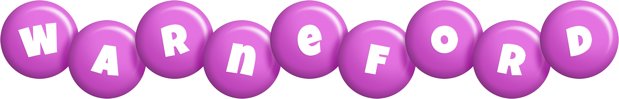 Warneford candy-purple logo