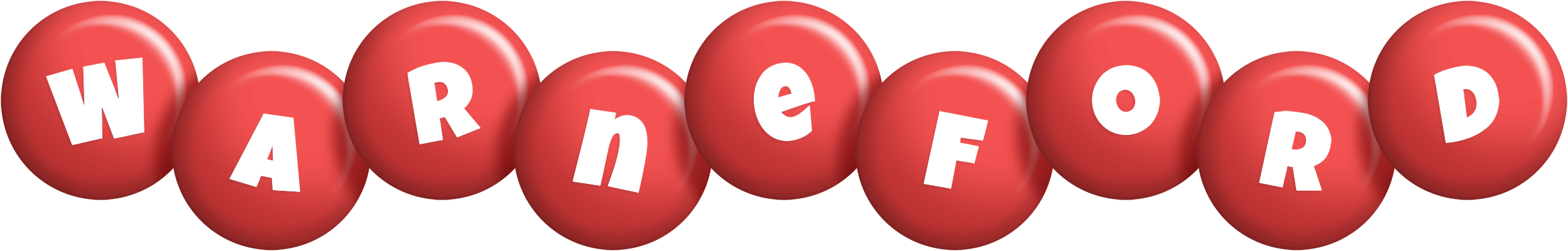 Warneford candy-red logo