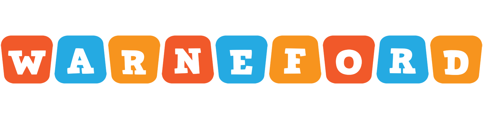 Warneford comics logo