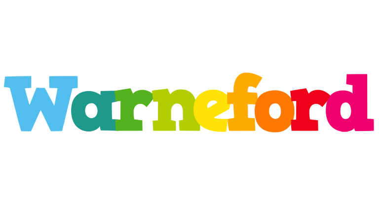 Warneford rainbows logo