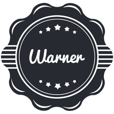 Warner badge logo