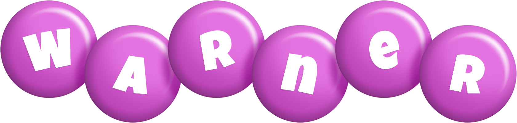 Warner candy-purple logo