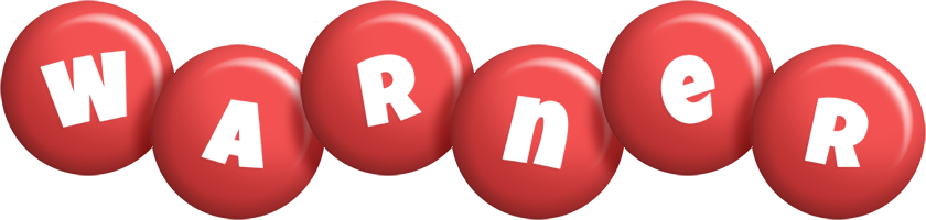 Warner candy-red logo