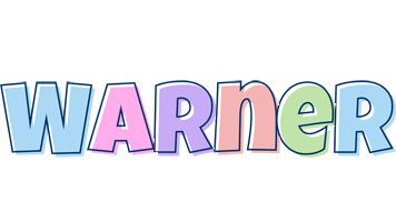 Warner pastel logo