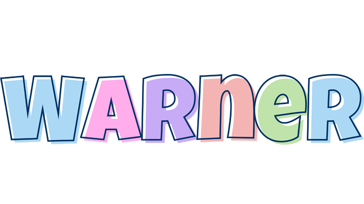 Warner pastel logo