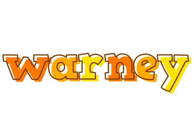 Warney desert logo