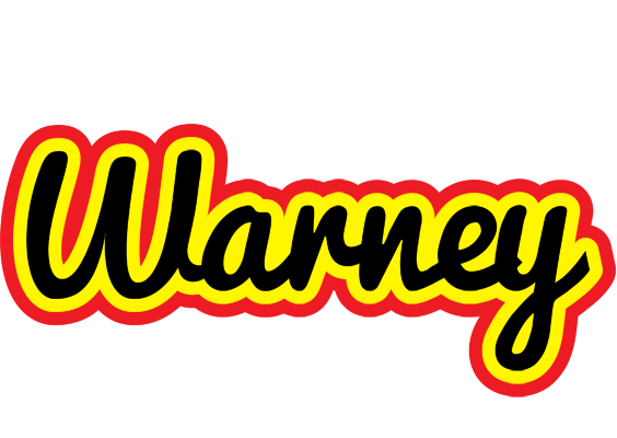 Warney flaming logo