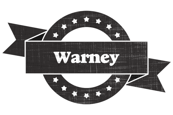 Warney grunge logo