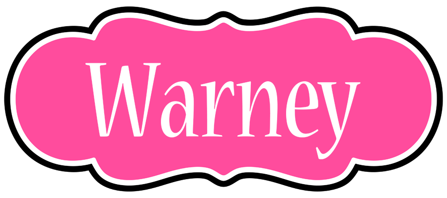 Warney invitation logo