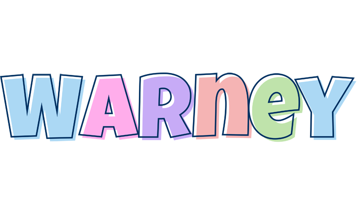 Warney pastel logo