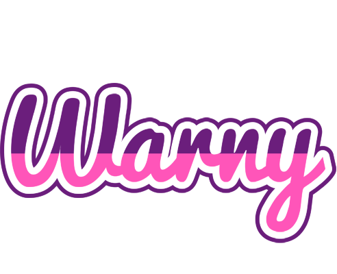 Warny cheerful logo