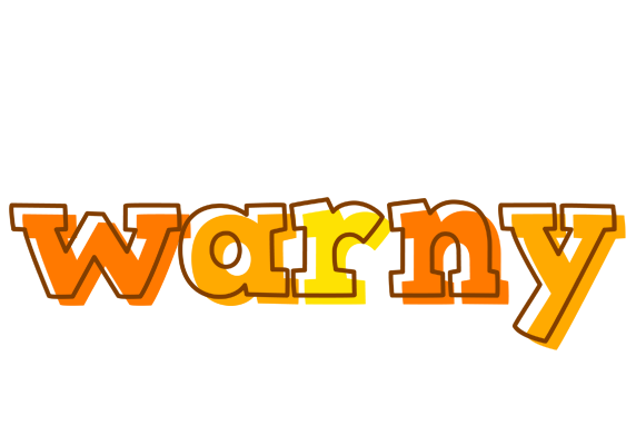 Warny desert logo