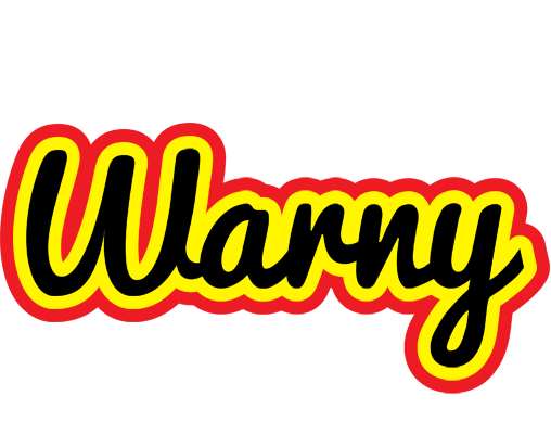 Warny flaming logo