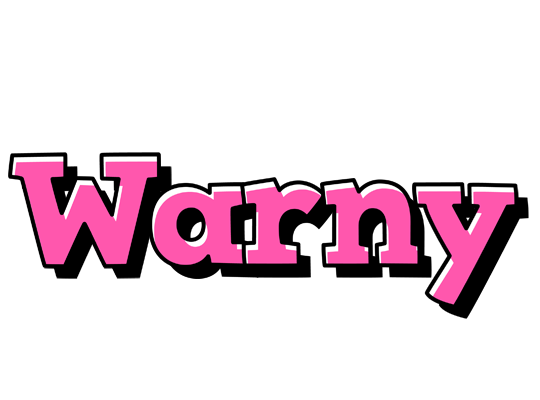 Warny girlish logo