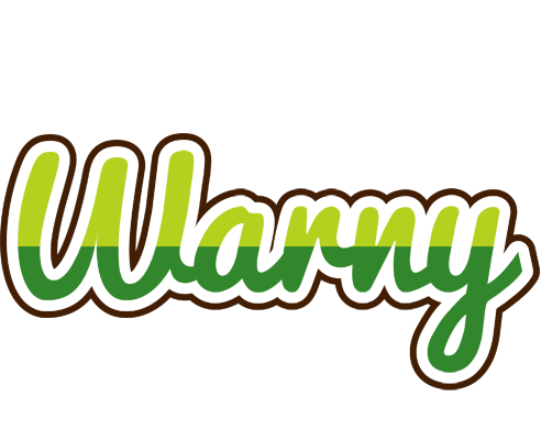 Warny golfing logo